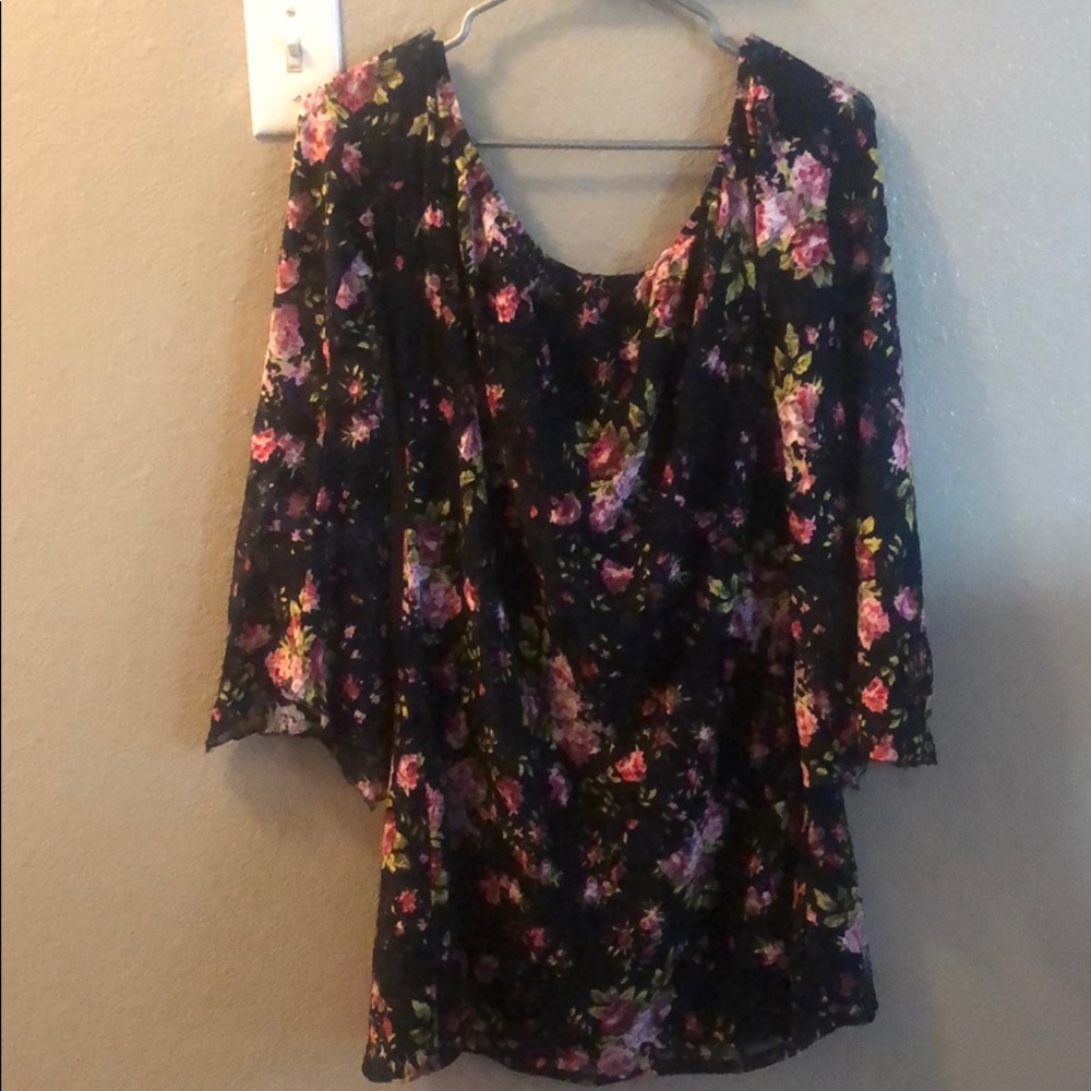 Off the shoulder dress